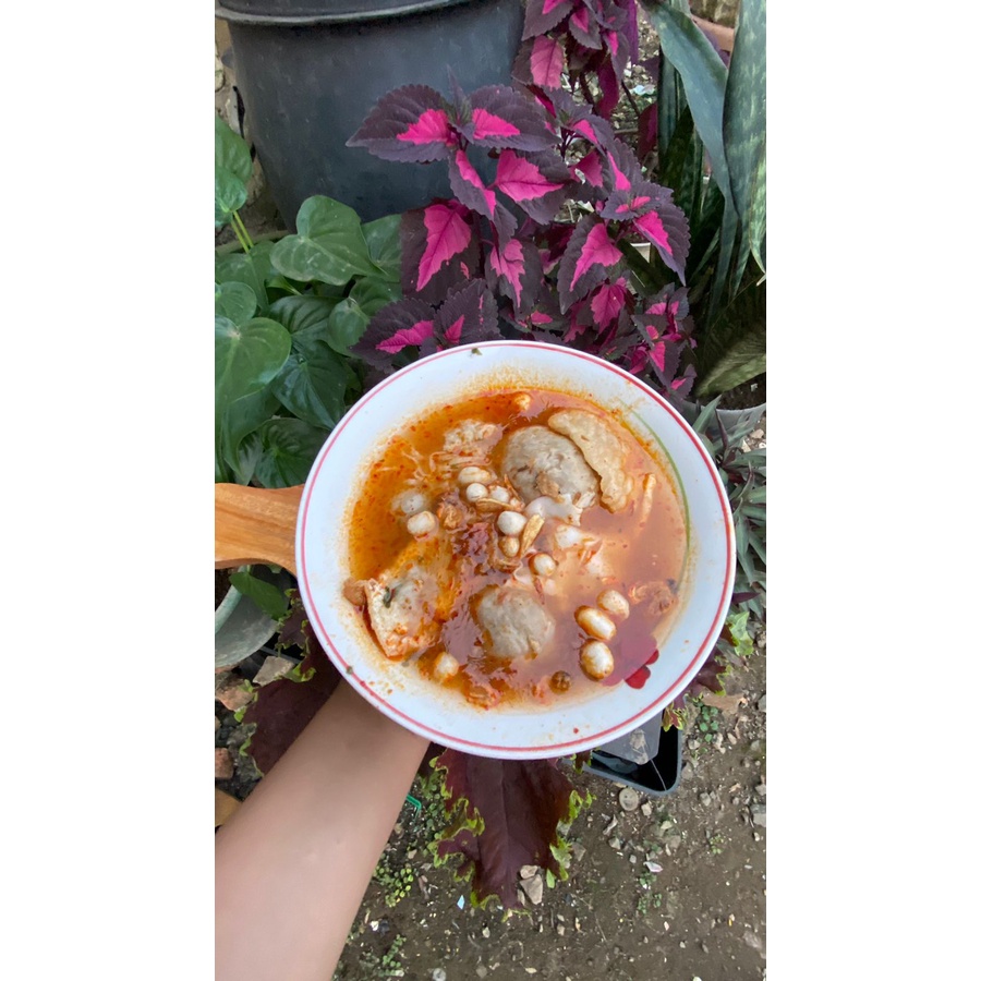 

BAKSO KOMPLIT MERCON/HALAL/PEDAS/KUAH PEDAS