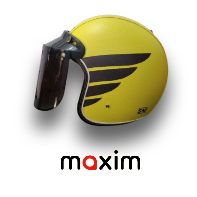 HELM BOGO OJOL MAXIM TERBARU SNI FREE PACKING