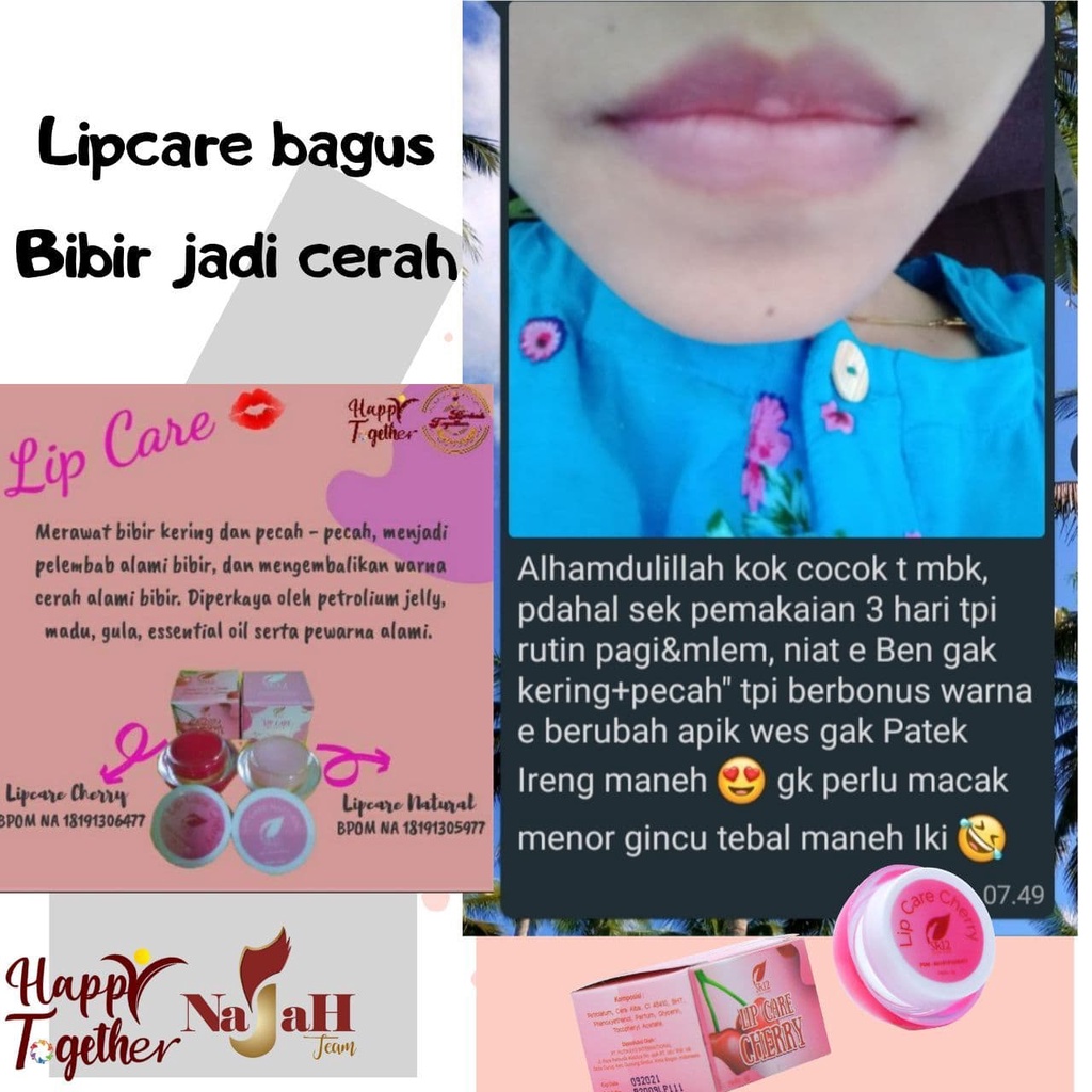 Flash Sale LIP CARE SR12 / LIP BALM / PELEMBAB ALAMI BIBIR / PENCERAH BIBIR / PERAWATAN BIBIR ALAMI / MERAWAT BIBIR YANG HITAM / ATASI BIBIR KERING / PECAH-PECAH / LIP CARE PREMIUM / BPOM / saudagarsr12