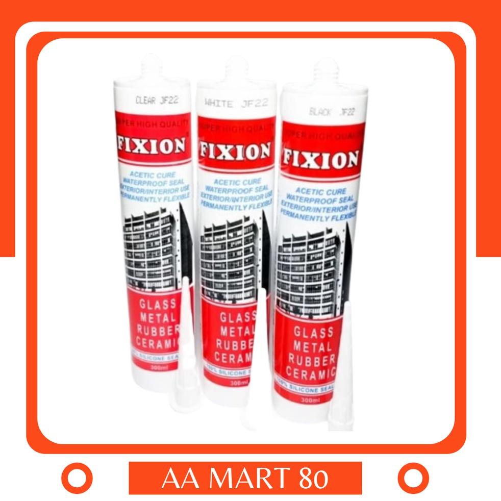 

Seller V0V43 Lem Silicone Sealant Fixion 300ml - Perekat Silikon Lem Karet V0V