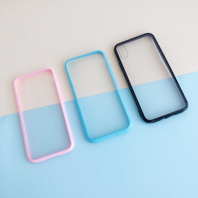 BUMPER CLEAR ACRYLIC Ip6/6s/6+/6s+/7/7+/8/8+/X/Xs/Xr/XsMax/11/11pro/11pro max