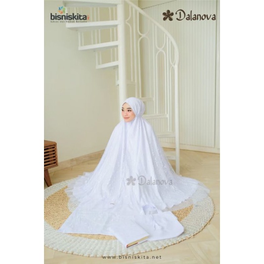 Mukena Rusia Putih Original By Dalanova