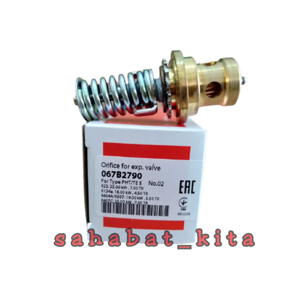 Orifice expansion valve Danfoss TE 5