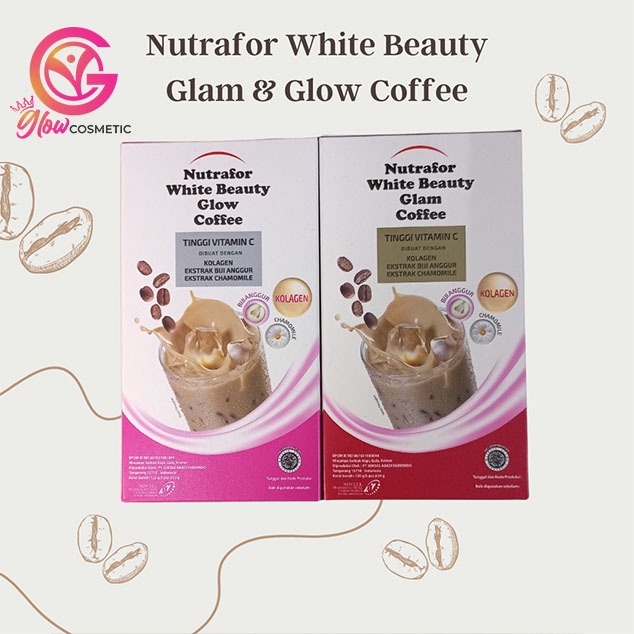 NUTRAFOR WHITE BEAUTY COFFEE 120GR (5PCS)