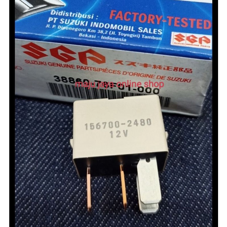 Relay Kaki 4 12V original sgp