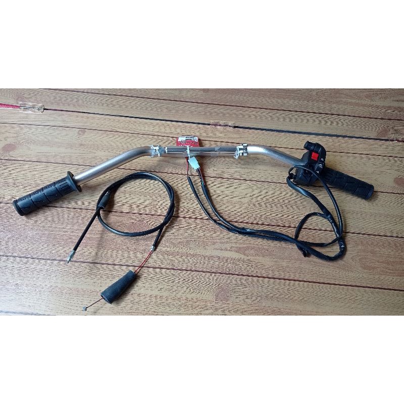 pajet stang copy day tipe low set holder ksr led set handgrip kaze