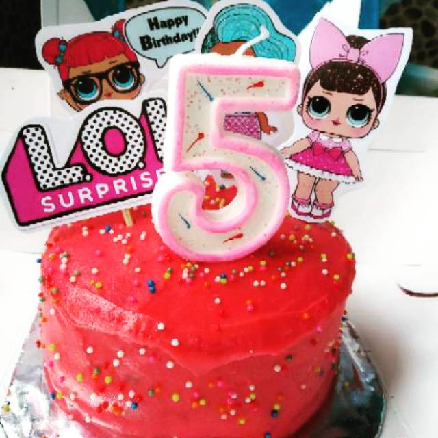 Cake Topper HELLO KITTY | BABY SHARK Hiasan Kue Ultah