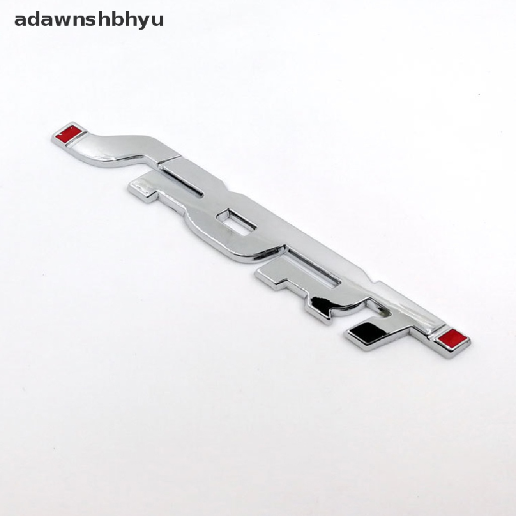 [adawnshbhyu] Logam 3D Chrome Auto Bagasi Mobil Balap Sport Kata Huruf Logo Decal Sticker