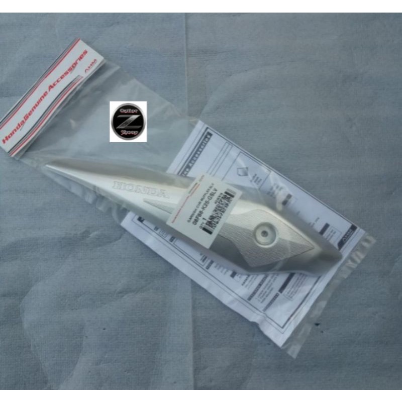 garnis list cover tameng tutup knalpot beat fi esp 2015 original