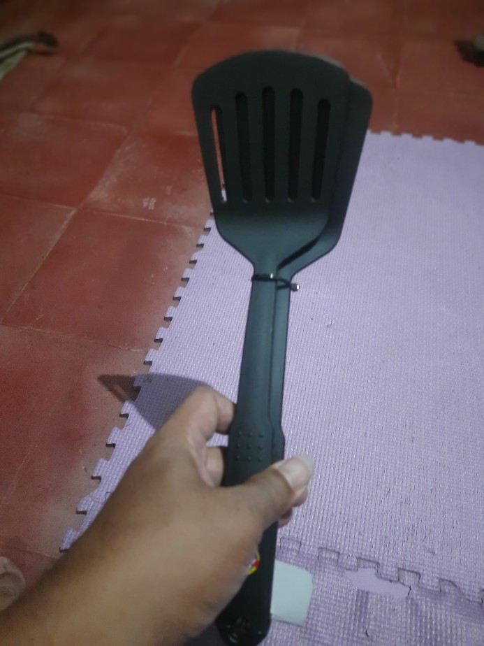Batamgrosir.id | Sendok Masak Set 2in1 - Spatula Set Isi 2 - Sutil Masak Heston Hawaii 6900c+d