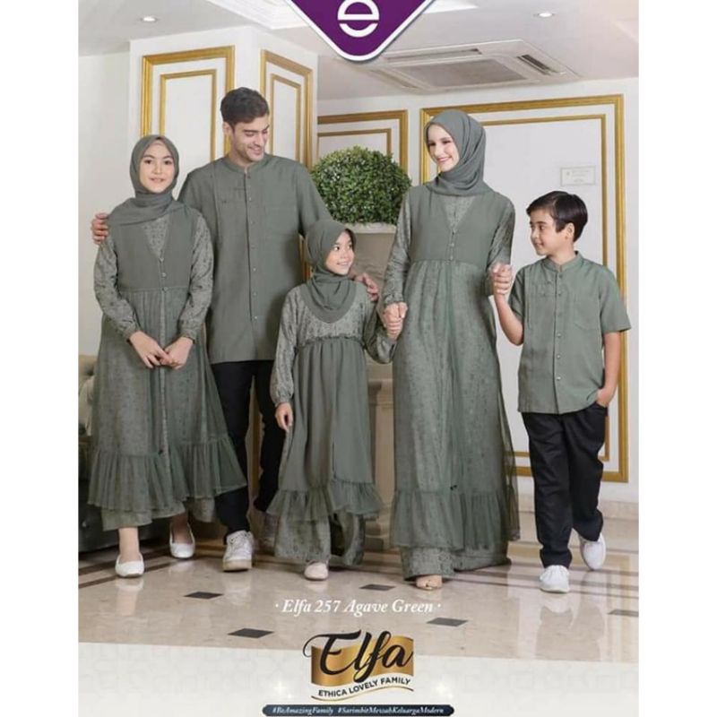 [READY] SARIMBIT ETHICA ELFA 257 AGAVE GREEN KAGUMI 252 KAHFI 225