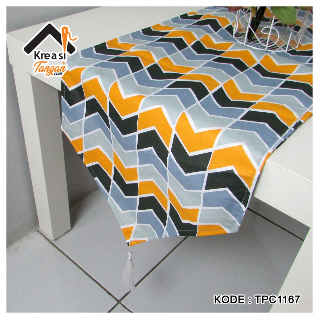 Taplak Meja / Table Runner Ukuran 105x30 - 150x35 TPC1167