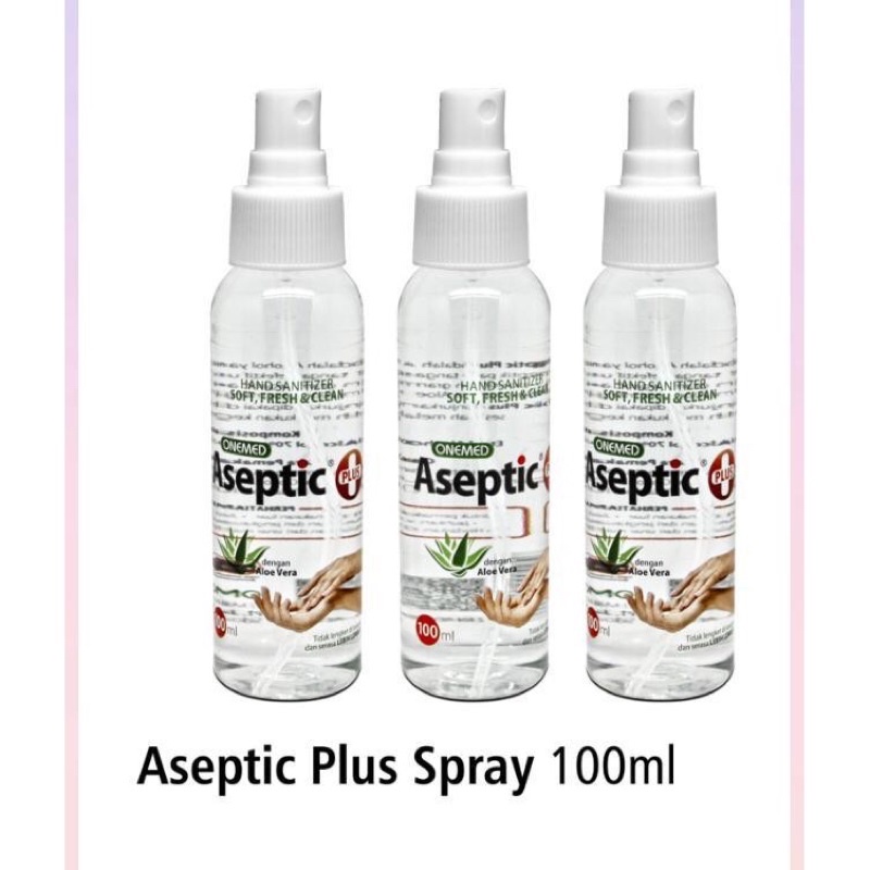 HAND SANITIZER ONEMED 100ML SPRAY - Aseptic Plus Essential 100 ml Spray OneMed