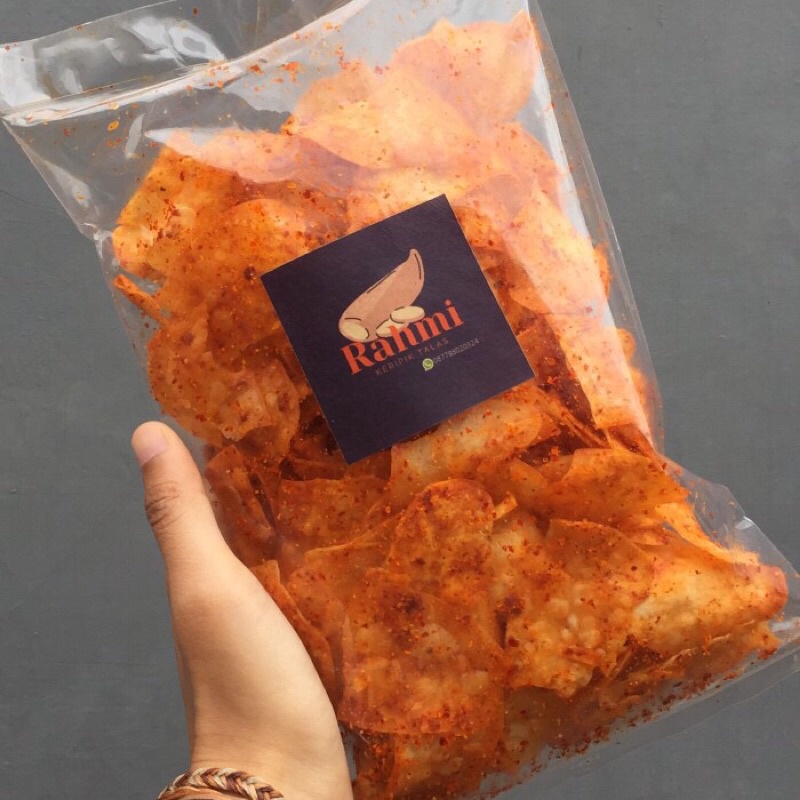 

Keripik Talas Balado Asli Padang