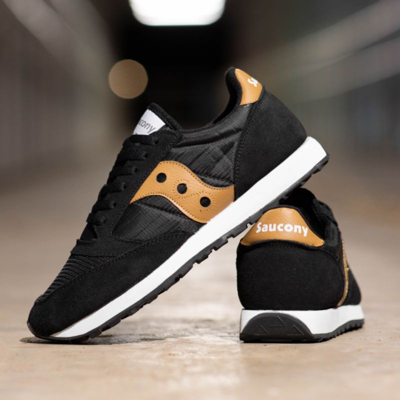 Saucony jazz vintage black brown