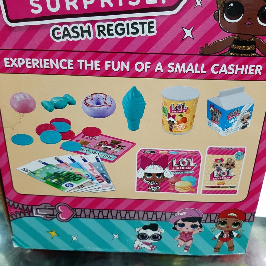 MAINAN CASH REGISTER LOL MESIN KASIR SUPERMARKET ANAK LENGKAP TERBARU