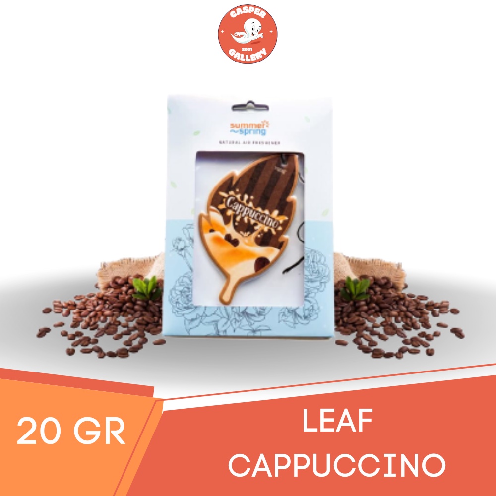 Pengharum Ruangan Gantung Leaf Capucino Summer Spring Original | Pewangi Lemari Pakaian | Pengharum 