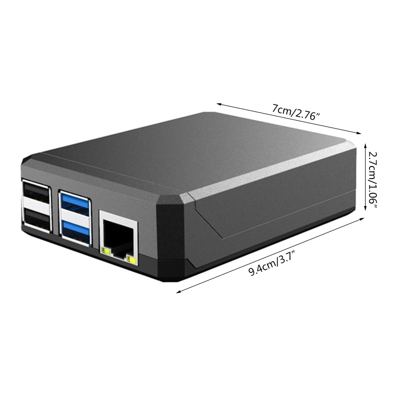 Btsg Bahan Aluminium Alloy Untuk Case Untuk Argon Neo Raspberry Pi 4b Pendingin Sliding C