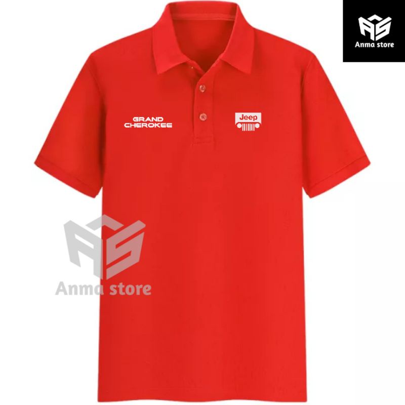 Kaos Kerah Polo shirt Jeep Grand Cherokee Terbaru