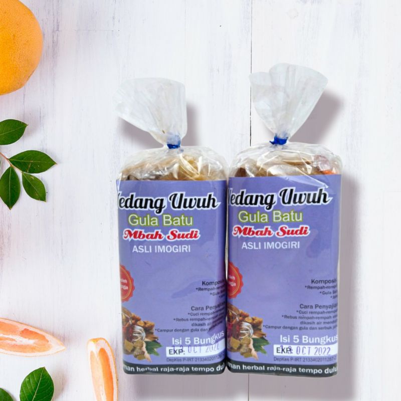 

Wedang Uwuh Gula Batu Original Minum Khas Jogya isi 5 bungkus