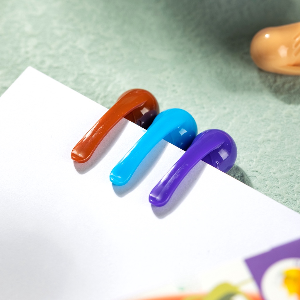 

Deli Gel Crayon / Krayon 12 24 Warna Tidak Mengotori Tangan Bersertifikat Aman EC211