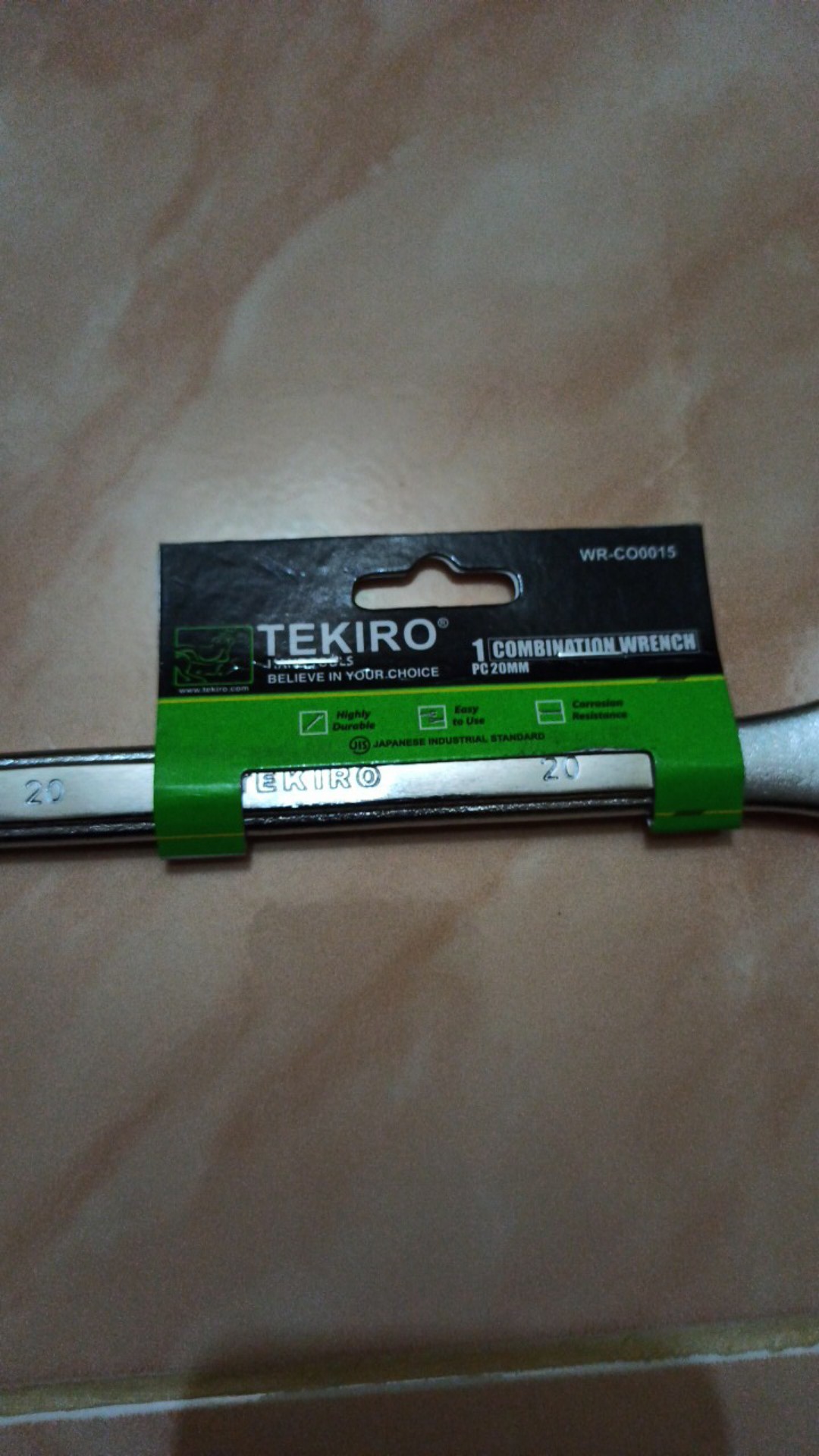 Tekiro Combination Wrench 20 Mm / Kunci Ring Pas 20 Mm Tekiro