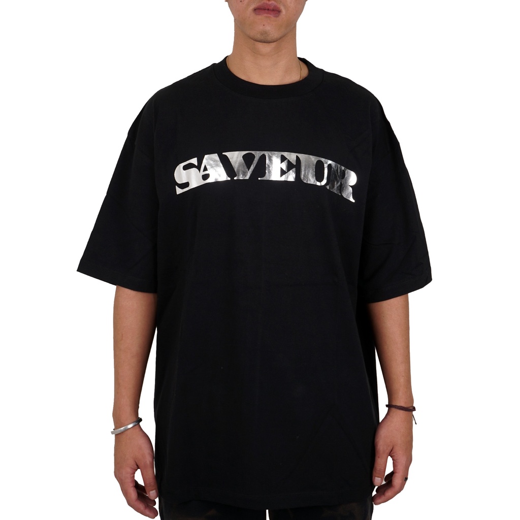 TSHIRT KAOS PRIA SAVEUR BIG BLACK PREMIUM UNISEX