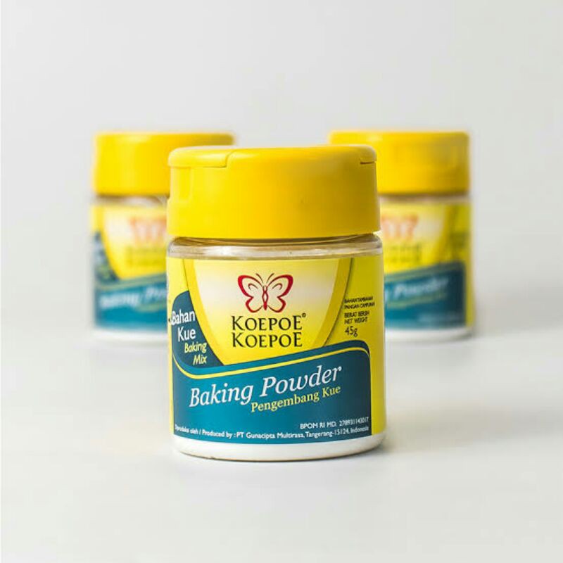 

Baking Powder koepoe-koepoe 45g