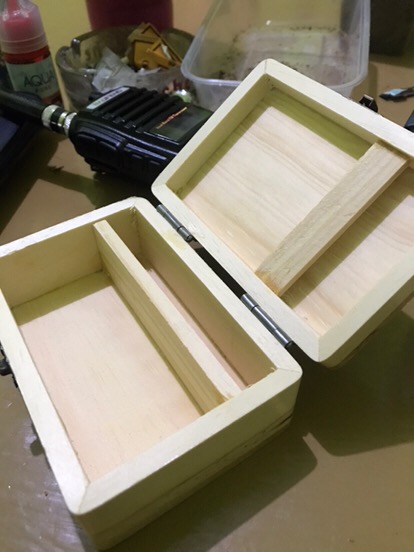 Kotak Tempat Tembakau Box Kayu Rokok Lintingan