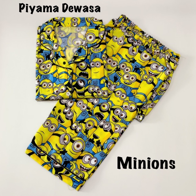 piyama MlNIONS baju tiur bisa pasangan ibu anak keluarga