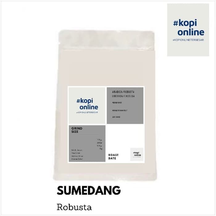 

ROBUSTA SUMEDANG 1KG/KOPI/COFFEE - BIJI