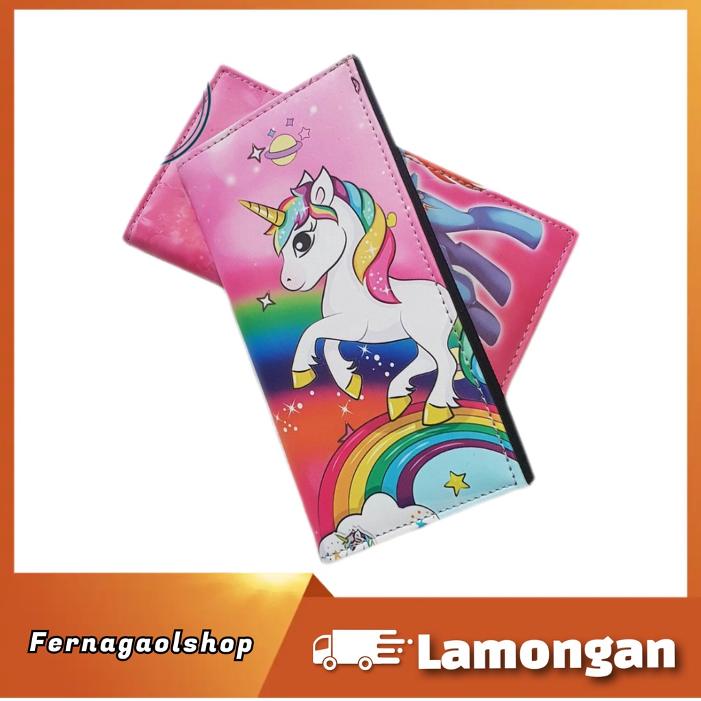 Dompet Anak Anak Perempuan Lucu Dompet Cewek Karakter Kuda Poni Unicorn keren trendy kekinian terbar