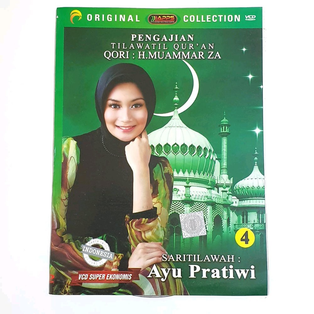 VCD original Pengajian Tilawatil Qur an 4  Qori H Muammar ZA  Saritilawah Ayu Pratiwi