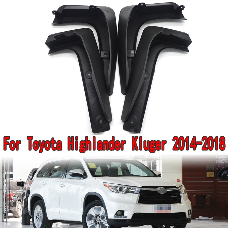 Mud Flap Pelindung Splash Untuk Fender Mobil Toyota Highlander Kluger 2014 2015 2016 2017 2018