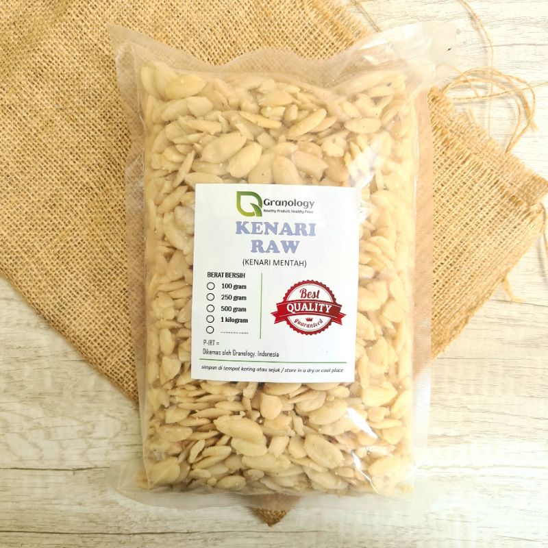 Kacang Kenari Mentah / Raw Pili Nut - 1 kilogram