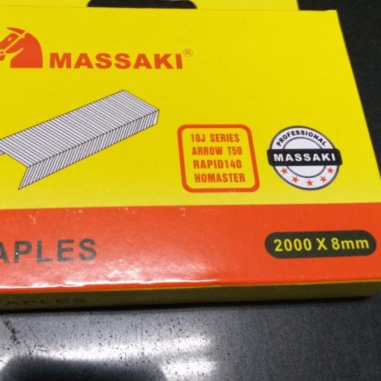 

✧ Isi staples staple mollar utk heavy duty 8mm isi 1000pcs ♬