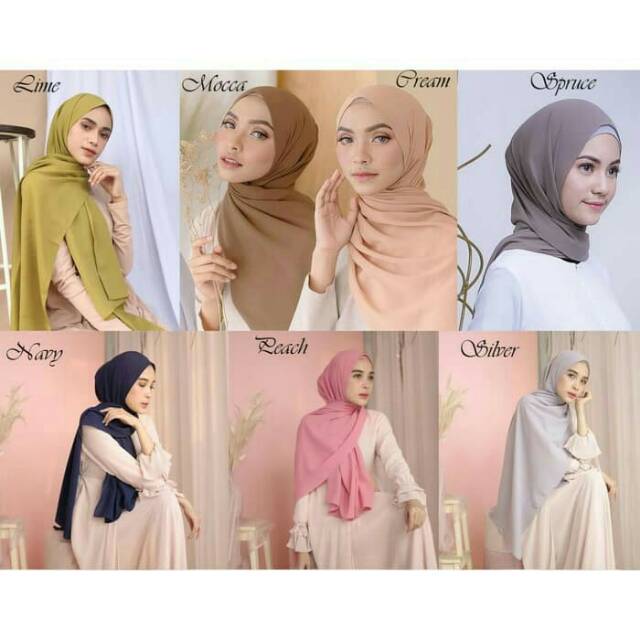 COD HIJAB PASHMINA - JILBAB PASHMINA DIAMOND - kerudung Nissa sabyan