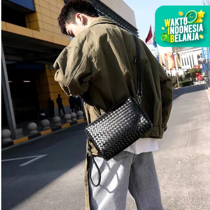 Clutch Bag Pria Clutch Kulit Pria Tas Tangan Pria Tas Kulit LOWINSKIE