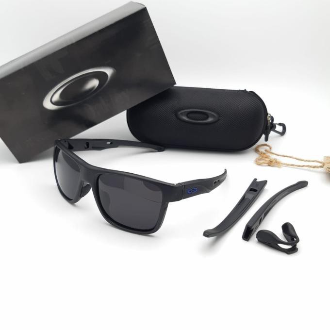 Kacamata Gowes Sepeda Oakley Crossrange Black