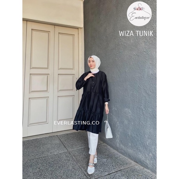 TUNIK WIZZA/TUNIK WANITA/TUNIK JUMBO LD 120CM