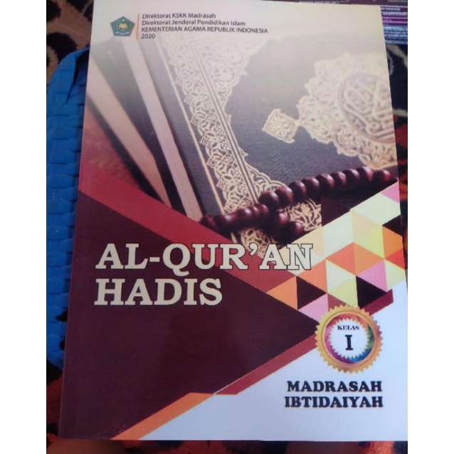 Buku Siswa Al Quran Hadis Kelas 1 MI KEMENAG
