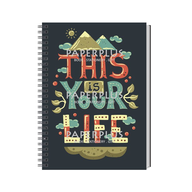 

Spiral Notebook A5_Kaligrafi Quote_16