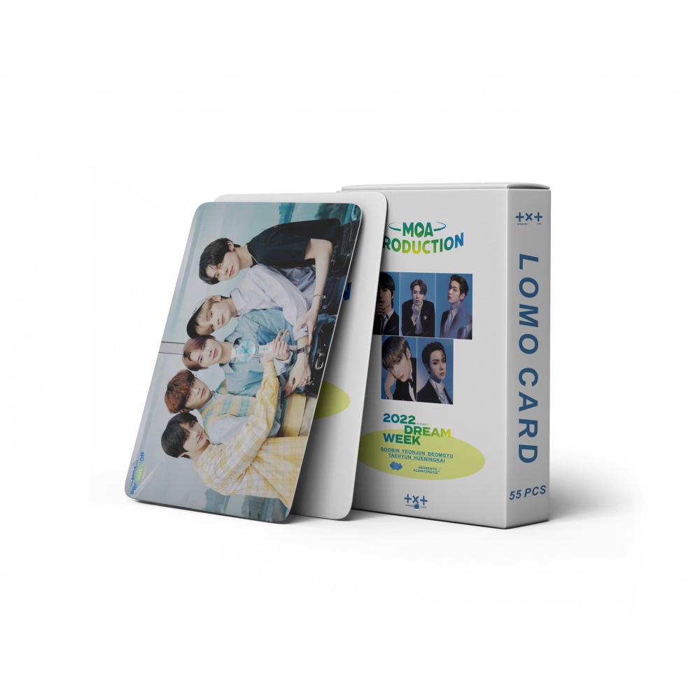 55pcs Kartu Foto Lomo Kpop Album TXT MOA X Together in March