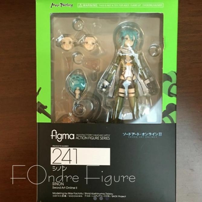 FIGMA 241 SINON SWORD ART ONLINE 2 SAO II ACTION FIGURE KWS