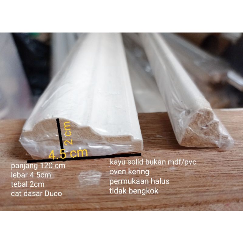 kayu profil arsitraf architrave wallmoulding custom bingkai woodplank wall moulding dinding