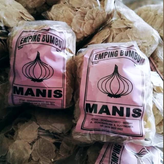 

EMPING BUMBU BAWANG rasa MANIS 500gram