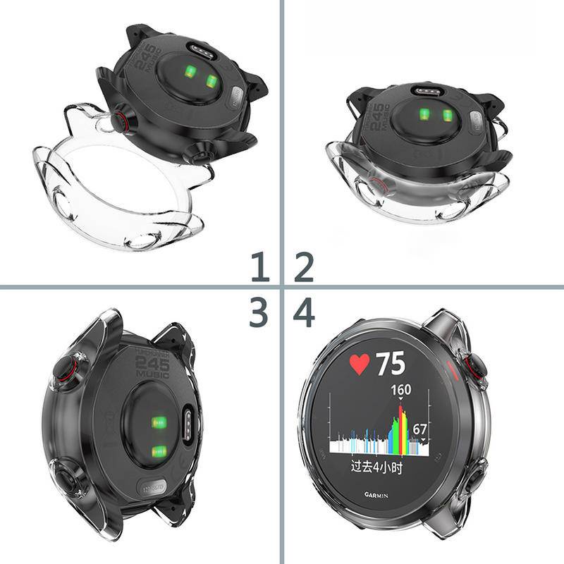 Soft Case TPU Transparan Cover Proteksi Smartwatch Garmin Fenix 5 5X 5X