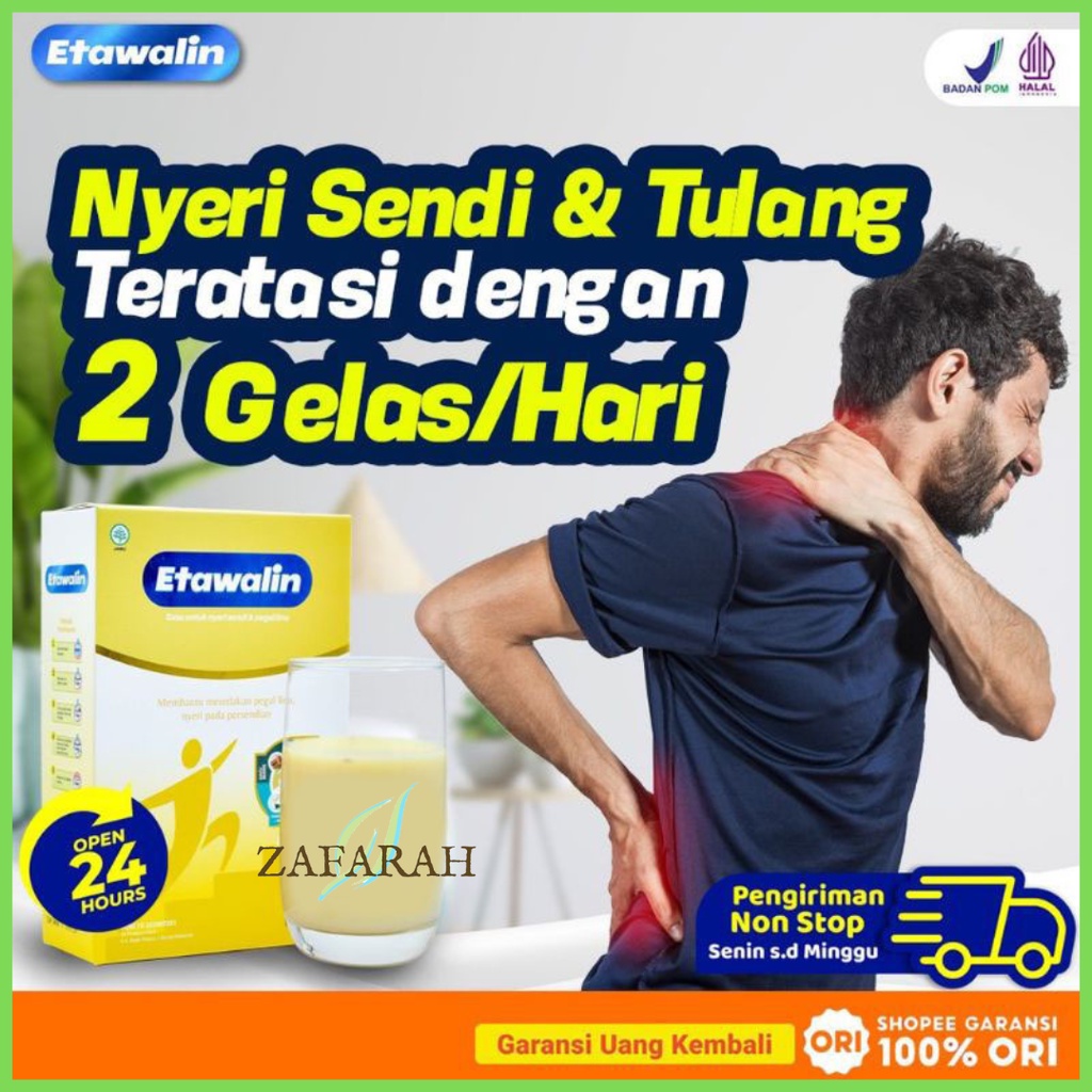 Terlaris ETAWALIN Susu Kambing Etawa Bubuk Official / Susu Etawa Atasi Asam Urat Pengapuran Rematik Nyeri Sendi Lutut Pinggang 200 Gr