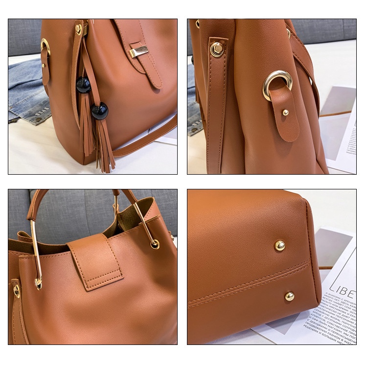 Handbag 3In1 Tas Wanita Paket CR7210 BQ1889 LT1205 JT3015 Tas Jakarta Tas Selempang Termurah Terlaris