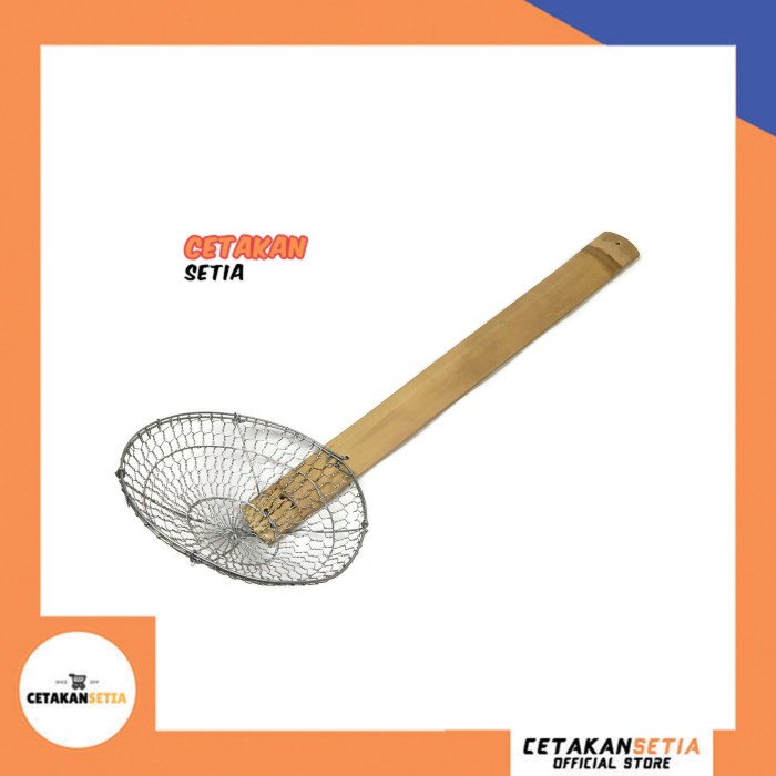 Serok Mie Ayam Stanlies No.6 | Saringan Mie Ayam 16 Cm